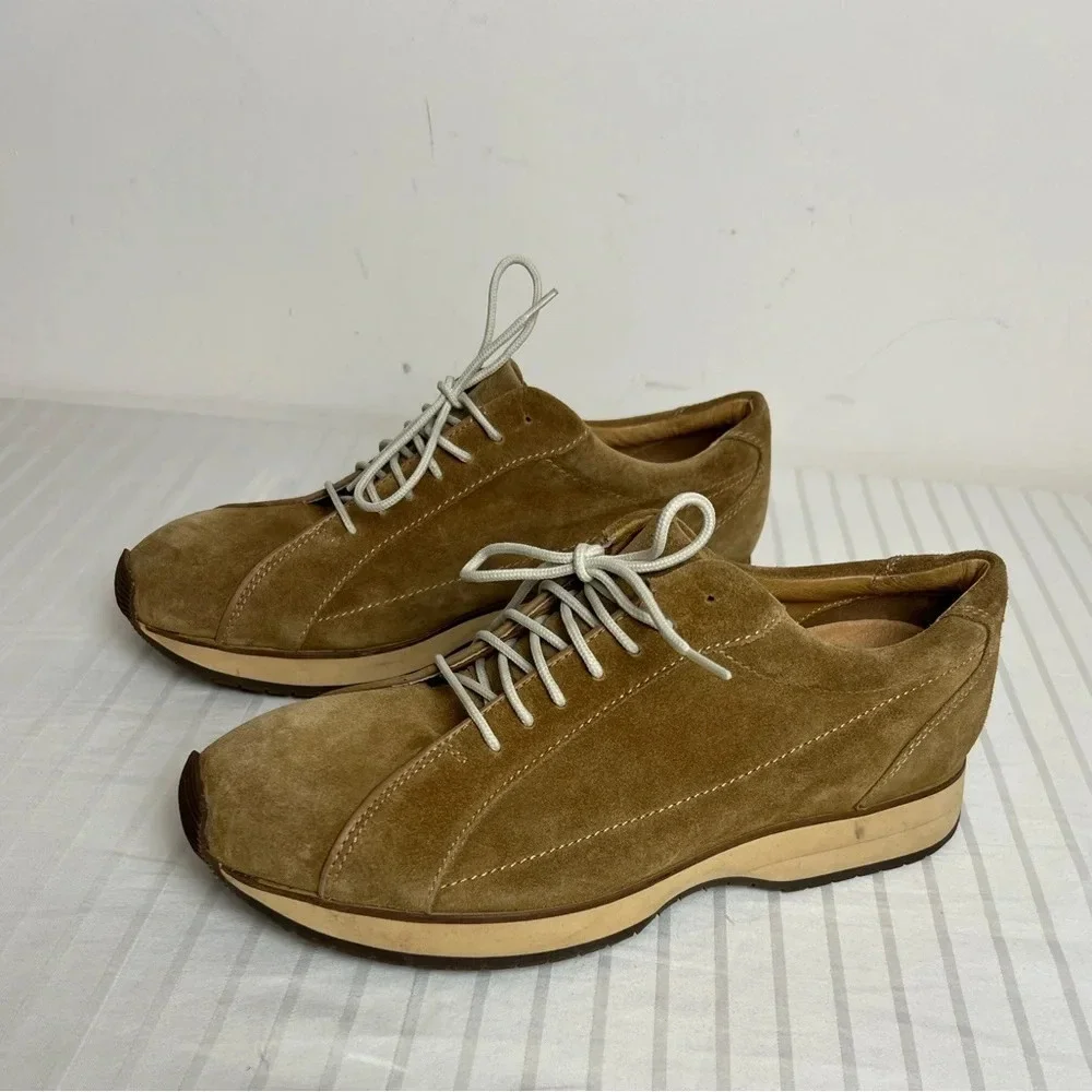 Rockport Mens Sneakers Shoes Suede Tan US Sz 9W